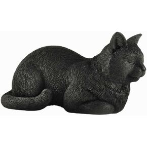 JFSM INC. 3.5" Orange Cat Sleeping Figurine - Gifts for Cat Lovers, Cat Lover Gifts for Women, Cat Lover Gifts for Men, Cat Decor for Cat Lovers, Home Decor for Cat Lovers in Kuwait