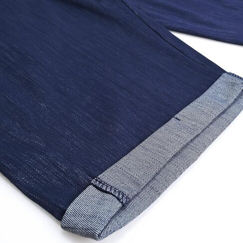 Bhome شورت جينز برمودا من قماش الدنيم فوق البطن بلوحة كاملة كاجوال للحمل in Kuwait