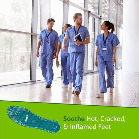 Kaps Adult Insoles with Shoe Odour Eliminator – Ultrafresh Shoe Insoles for Women & Men – Soothing Aloe-Infused Insoles for Boots, Sneakers, & Formalwear – Shoe Fresheners & Insoles in Saudi Arabia