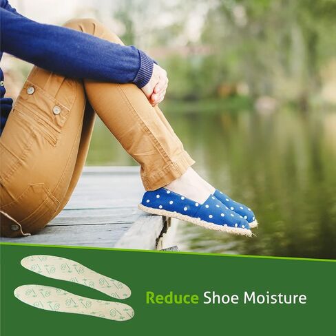 Kaps Adult Insoles with Shoe Odour Eliminator – Ultrafresh Shoe Insoles for Women & Men – Soothing Aloe-Infused Insoles for Boots, Sneakers, & Formalwear – Shoe Fresheners & Insoles in Saudi Arabia