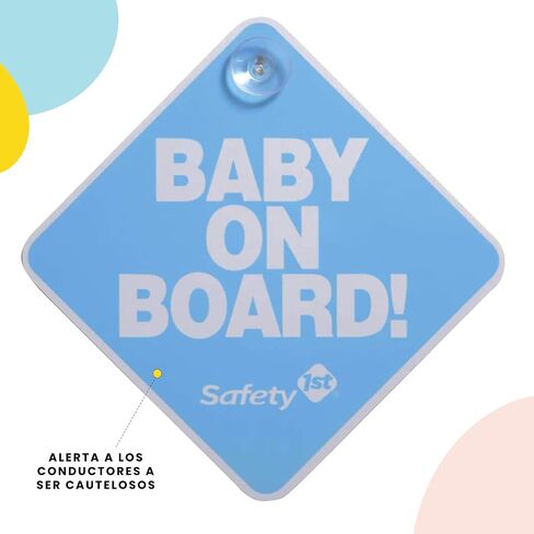 Safety 1st Baby On Board Sign, Pink in Saudi Arabia