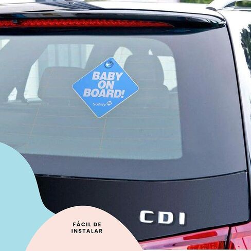 Safety 1st Baby On Board Sign, Pink in Saudi Arabia