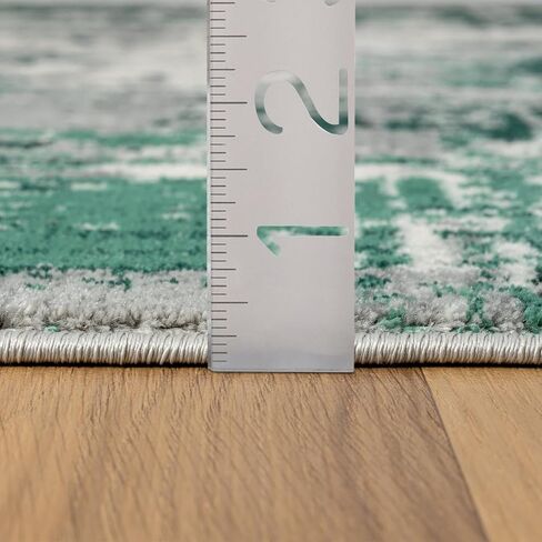 LUXE WEAVERS Abstract Distressed Beige 4x5 Area Rug in Saudi Arabia