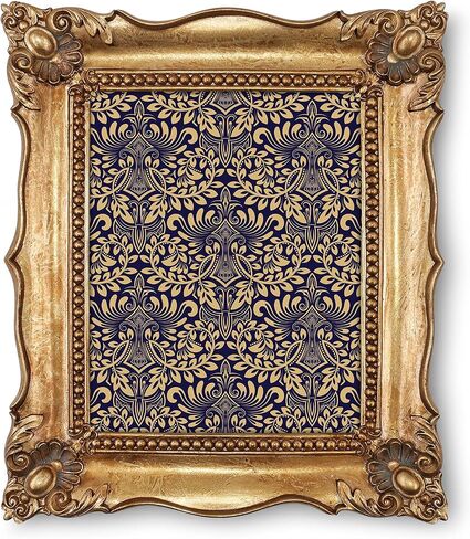 SIMON'S SHOP إطار صورة مقاس 8 × 10 إطارات صور باروكية مقاس 8 × 10 إطارات صور أنيقة رثة باللون الأخضر الطحلبي in Kuwait