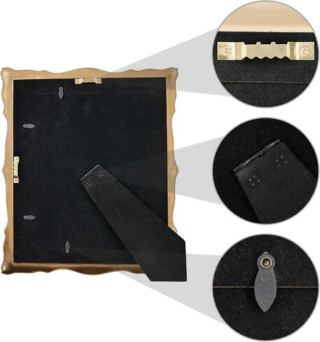 SIMON'S SHOP إطار صورة مقاس 8 × 10 إطارات صور باروكية مقاس 8 × 10 إطارات صور أنيقة رثة باللون الأخضر الطحلبي in Kuwait