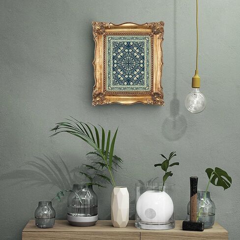 SIMON'S SHOP إطار صورة مقاس 8 × 10 إطارات صور باروكية مقاس 8 × 10 إطارات صور أنيقة رثة باللون الأخضر الطحلبي in Kuwait