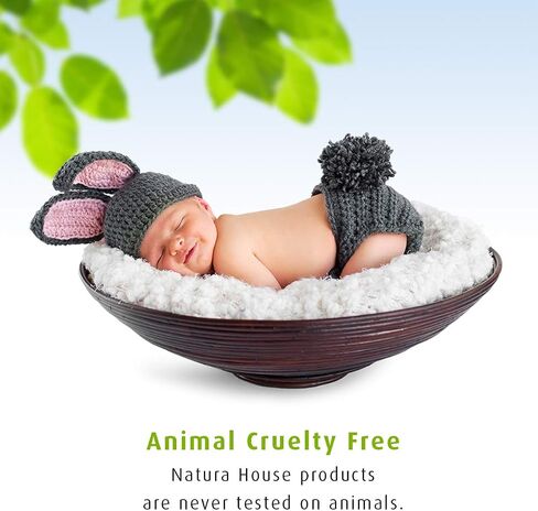 Natura House Baby Natural Diaper Cream - Light Natural Fragrance – Prevents Redness – Free From Harmful Substances – 97% Natural Origin, Made in Italy – Hypoallergenic, Dermatologist Tested, 3.38 oz. in Saudi Arabia
