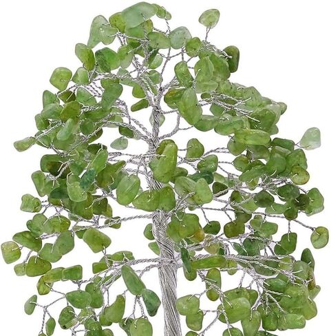 تنسيق حجر الجمشت شجرة الريكي شفاء كريستال الأحجار الكريمة الروحية فنغ شوي فاستو ديكور للطاولات in Kuwait