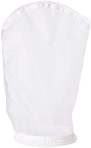 2Pack Nylon Mesh Filter Socks NMO 50 Micron - 7 Inch Ring by 18 Inch Long – Water Liquid Filter Bags for Aquarium, Industrial, Chemical (50 Micron 7 x 18 Inch Nylon) in Saudi Arabia