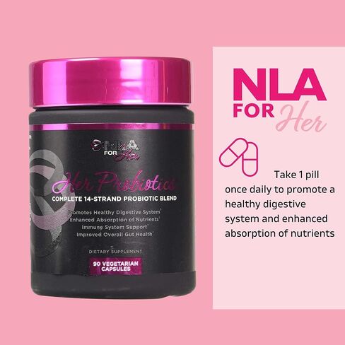 Nla For Her - Probiotics 1 Billion Cfu 90 Capsules 154790 in Kuwait