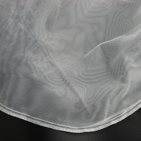 JCBIZ 6pcs White Fine Mesh Elastic Filters Bag, Paint Filter Bag Elastic Opening Strainer Bags for Paint Gardening, 2 Gallon in Saudi Arabia