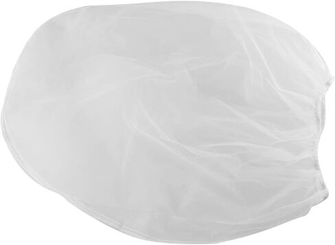 JCBIZ 6pcs White Fine Mesh Elastic Filters Bag, Paint Filter Bag Elastic Opening Strainer Bags for Paint Gardening, 2 Gallon in Saudi Arabia