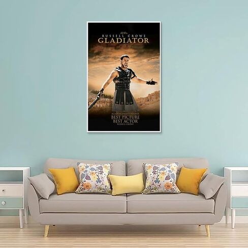 Gladiator Movie Poster Canvas Art Poster And Wall Art Picture Print Modern Family Bedroom Decor Posters 12x18inch(30x45cm) in Saudi Arabia