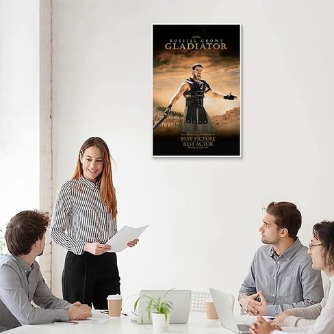 Gladiator Movie Poster Canvas Art Poster And Wall Art Picture Print Modern Family Bedroom Decor Posters 12x18inch(30x45cm) in Saudi Arabia