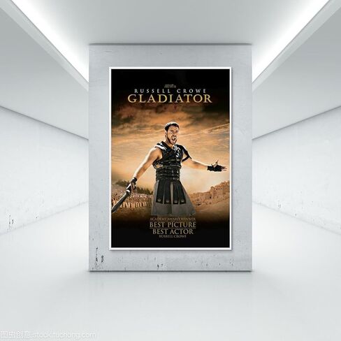 Gladiator Movie Poster Canvas Art Poster And Wall Art Picture Print Modern Family Bedroom Decor Posters 12x18inch(30x45cm) in Saudi Arabia