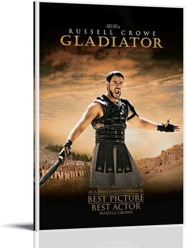 Gladiator Movie Poster Canvas Art Poster And Wall Art Picture Print Modern Family Bedroom Decor Posters 12x18inch(30x45cm) in Saudi Arabia
