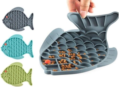 Sniffr Lick N Play Mat for Dogs Cat with Suction Cup, Food-Grade Silicone, Dog Food Mat, Slow Feeding Mat, Perfect for Bathing, Grooming, Training (Flower Shape) in Saudi Arabia