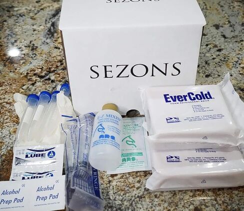 SEZONS Dog Breeding Shipping Kit with Semen Extender in Kuwait
