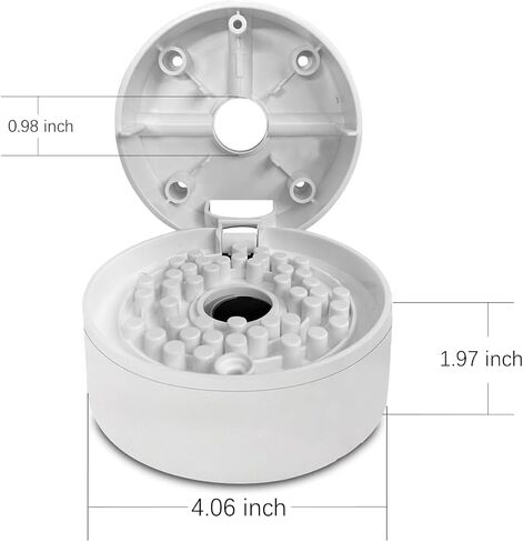 【ABS IP54 Waterproof】Universal Camera Junction Box Waterproof Junction Box for Bullet Outdoor Cameras CCTV Security Camera Junction Box Video Surveillance Camera in Saudi Arabia