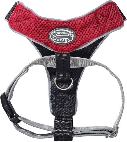 صدرية كلاب من دوغليس، من نسيج شبكي على شكل حرف V., XX-Small, Blue in Kuwait