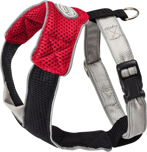 صدرية كلاب من دوغليس، من نسيج شبكي على شكل حرف V., XX-Small, Blue in Kuwait