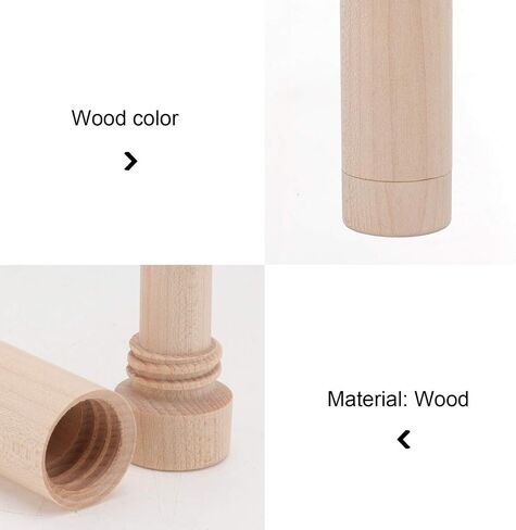Beaupretty Aromatherapy Inhaler Wooden Essential Oil Nasal Inhalers Fragrance Sniffing Tube Empty Fragrance Oil Sticks for Essential Oil Aromatherapy Fragrance Oil in Saudi Arabia