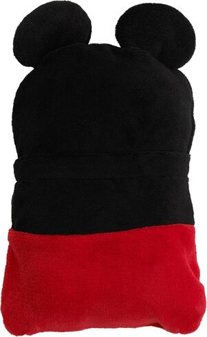 Disney Mickey Mouse Funhouse Crew Black and Red Super Soft Plush Character Toddler Blanket in Saudi Arabia