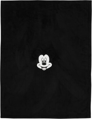 Disney Mickey Mouse Funhouse Crew Black and Red Super Soft Plush Character Toddler Blanket in Saudi Arabia
