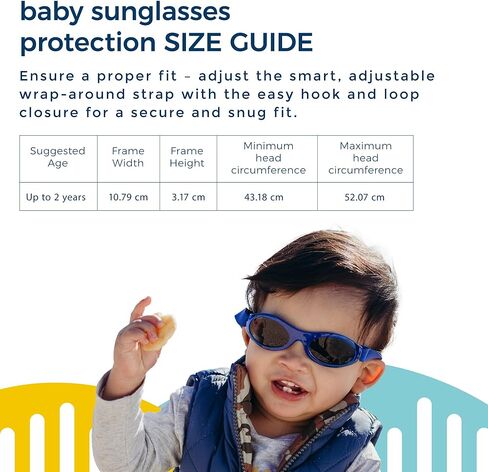 Baby BANZ Sunglasses Infant Sun Protection – Ages 0-2 Years – The Best Sunglasses for Babies & Toddlers in Kuwait