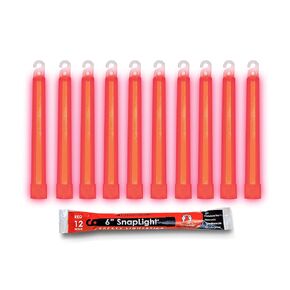 Cyalume-9-08005 SnapLight Orange Glow Sticks – 6 Inch Industrial Grade, Ultra Bright Light Sticks with 12 Hour Duration (Pack of 10)