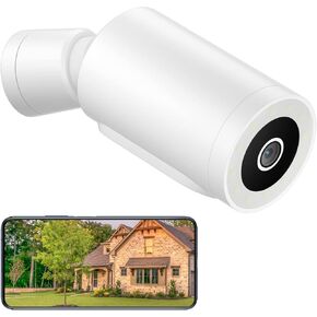 كاميرا مراقبة خارجية سلكية 4 ميجابكسل 2 كيه، مراقبة خارجية بشبكة واي فاي 2.4 جيجا مع ضوء كشاف لأمن المنزل، صفارة إنذار مدمجة، رؤية ليلية كاملة الألوان، مقاومة للطقس IP65، كشف الحركة، صوت ثنائي الاتجاه in Kuwait