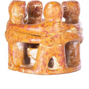 Circle of Friends Traditional 5 x 5 Handcrafted Clay Tealight Candle Holder in Saudi Arabia