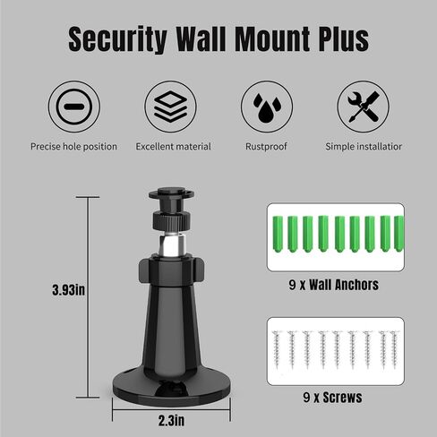 2 Pack Flexible Twist Mount Compatible with Blink Outdoor 4 /XT3/XT2/Blink Mini/All-New Blink Outdoor Cameras, No-Drilling Wireless Security Outdoor Camera for Blink Camera Tree Mount in Saudi Arabia