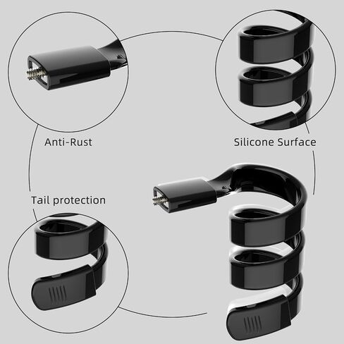 2 Pack Flexible Twist Mount Compatible with Blink Outdoor 4 /XT3/XT2/Blink Mini/All-New Blink Outdoor Cameras, No-Drilling Wireless Security Outdoor Camera for Blink Camera Tree Mount in Saudi Arabia
