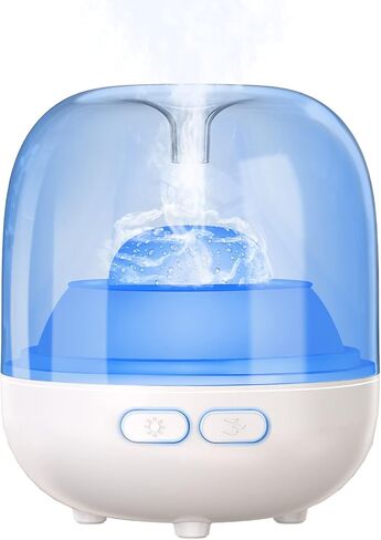 Dukya Essential Oil Diffuser,Colorful Diffusers for Essential Oils, Aromatherapy Diffuser Cool Mist Humidifier with Adjustable Mist Mode,Waterless Auto Off Aroma Diffuser for Bedroom in Kuwait