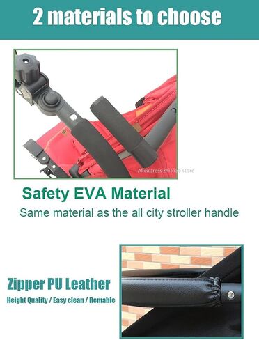 NW Baby Stroller Accessories Adustable Armrest ,Compatible with GB Pockit+ All City (EVA Armrest), 1 Count (Pack of 1) in Saudi Arabia