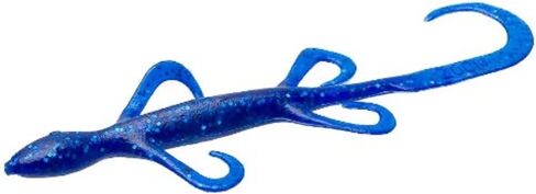 Zoom Bait 6-Inch Lizard Bait-Pack of 9 (Sapphire Blue) in Saudi Arabia