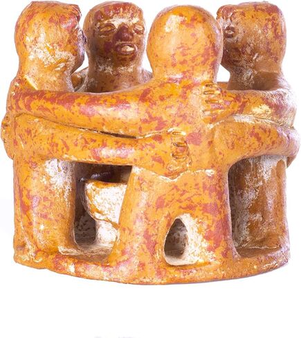 Circle of Friends Traditional 5 x 5 Handcrafted Clay Tealight Candle Holder in Saudi Arabia