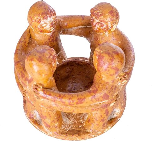 Circle of Friends Traditional 5 x 5 Handcrafted Clay Tealight Candle Holder in Saudi Arabia