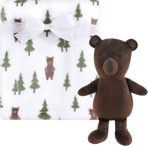 Hudson Baby Unisex Baby Plush Blanket, Security Blanket and Toy Set, Boy Whale, One Size in Saudi Arabia