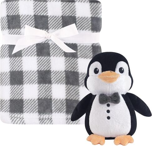 Hudson Baby Unisex Baby Plush Blanket, Security Blanket and Toy Set, Boy Whale, One Size in Saudi Arabia