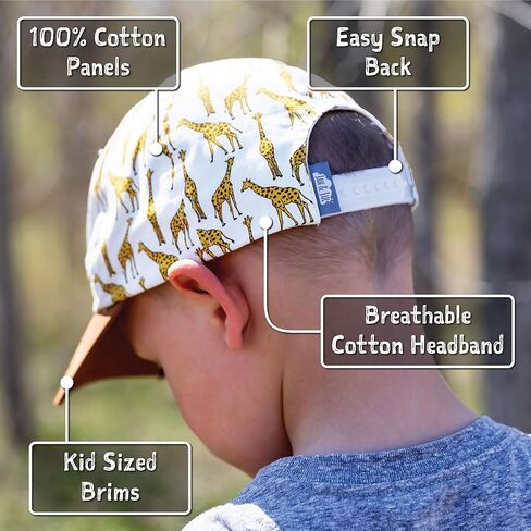 JAN & JUL Kids' Adjustable Xplorer Baseball Cap in Saudi Arabia