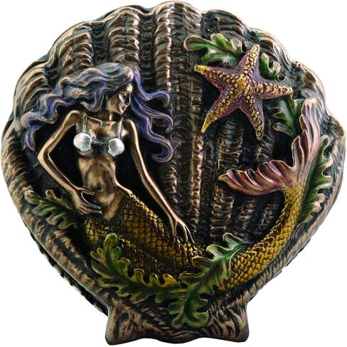 Mermaid Shell Box Jewelry Accessory Holder in Saudi Arabia