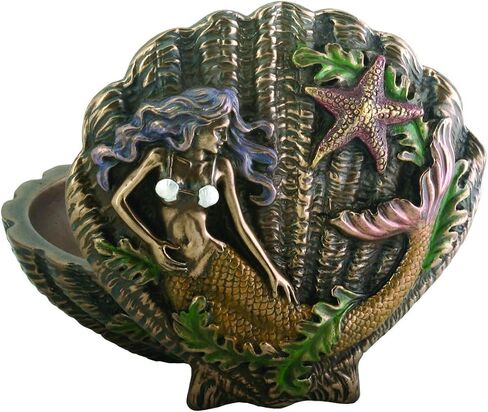 Mermaid Shell Box Jewelry Accessory Holder in Saudi Arabia