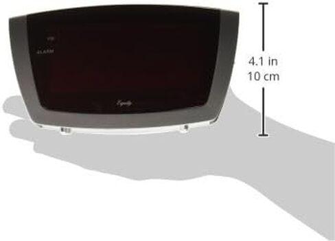 Equity 75906 LED Alarm Clock with High/Low Dimmer, 1.8", Red in Saudi Arabia