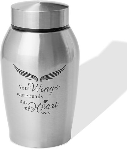 Large Urns for Human Ashes Adult Male Female,Up to 220 lbs Cremation Urns for Adult Ashes,Angel Wings Memory Decorative Funeral Burial Urn for Men in Saudi Arabia