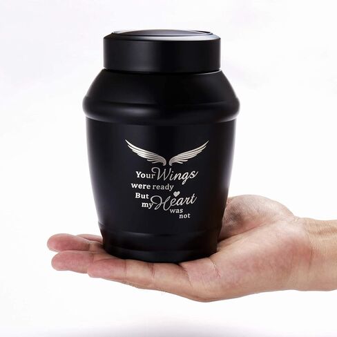 Large Urns for Human Ashes Adult Male Female,Up to 220 lbs Cremation Urns for Adult Ashes,Angel Wings Memory Decorative Funeral Burial Urn for Men in Saudi Arabia