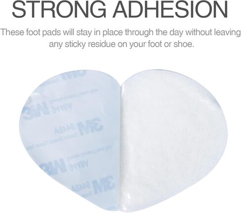 12 حزمة من وسادات إدخال أقدام مشط القدم ووسادة كرة القدم لتخفيف آلام مقدمة القدم ودعم القدم الإسفنجية اللاصقة، ورم عصبي مشط القدم، وسادة وسادة للرجال والنساء بسمك 1/4 بوصة (أبيض) in Kuwait