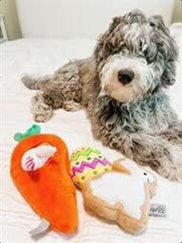 Midlee Sugar Cookie Easter Bunny Dog Toy (Large) in Saudi Arabia