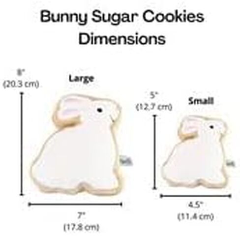 Midlee Sugar Cookie Easter Bunny Dog Toy (Large) in Saudi Arabia